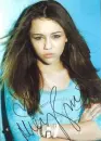 Miley Cyrus Autograph