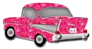 pink car