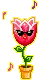 Dancing Flower With Sunglasses