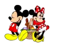 Easter Mickey and Minnie
