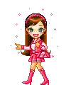 cute pink lolvely animated 