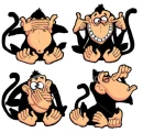 monkeys