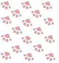 pink puppy's paws