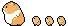 hams in a line