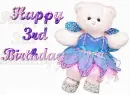 HAPPY 3RD BIRTHDAY