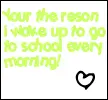 wakin up