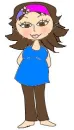 Pregnant Blue