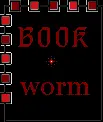 book worm animated tag 