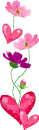 FLOWER WITH HEARTS