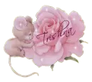 Trishna - Cute Mouse with Rose