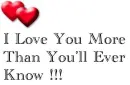 I Love You More