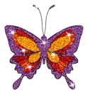 purple butterfly