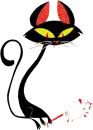 cat with mouse