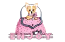 DOG PURSE ENJOY
