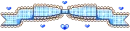 blue bow