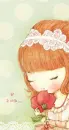 GIRL WITH FLOWER
