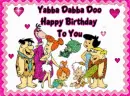 Flintstones Birthday