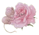 Keri - Cute Mouse with Rose