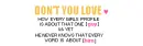 Dont You Just Love..