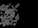 black skull