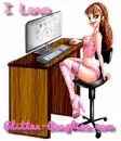I LOVE GLITTER-GRAPICS.COM