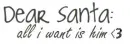 All I want