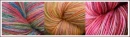colourful kniting spinners