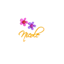 Nicole in a flower heart