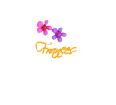Frances in flower heart