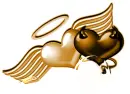devil and angel hearts