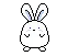 white bunny 