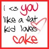 I luv cake