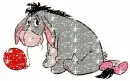 Eeyore and balloon