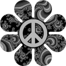 peace love flower