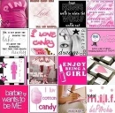 girly collage
