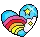 Rainbow Heart