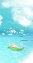 KITTY IN THE BEACH