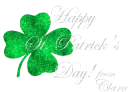 Happy St. Patrick's Day from Clara!