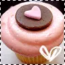 Heart Cupcake