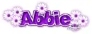 Abbie Purple Blossom (white b/g)