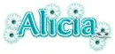 Alicia Teal Blossom (white b/g)
