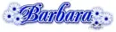Barbara Blue Blossom (white b/g)