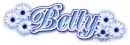 Betty Blue Blossom (white b/g)