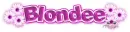 Blondee Pink Blossom (white b/g)