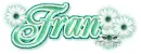 Fran Green Blossom (white b/g)