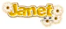 Janet Yellow Blossom (white b/g)