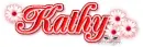 Kathy Red Blossom (white b/g)