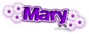 Mary Purple Blossom (white b/g)