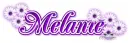 Melanie Purple Blossom (white b/g)
