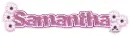 Samantha Pink Blossom (white b/g)